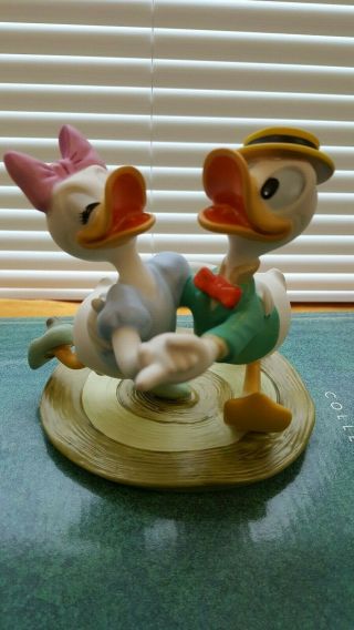 Wdcc Disney Mr Duck Steps Out Donald & Daisy Jitterbug 1756/5000,  Orig Box