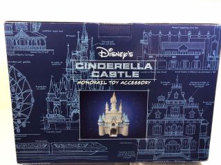 Disney World Parks Cinderella Castle Monorail Toy Set Accessory