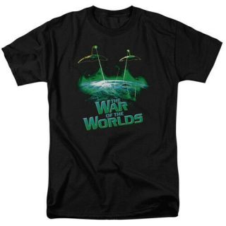 The War Of The Worlds 1953 Movie Global Attack Poster Image T - Shirt,  Unworn