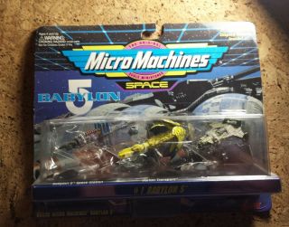 - Babylon 5 Micro Machines Set 1 - 1995 - - - No Price Tag