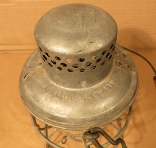 Antique CPR Hiram L Piper Adlake - Kero Lantern With Instructions 4
