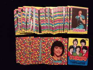 1983 Topps Menudo Complete Set (66) Cards,  (22) Stickers,  Wrapper - Great Shape