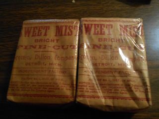 2 Vintage Sweet Mist Fine Cut Tobacco With Seal Intact