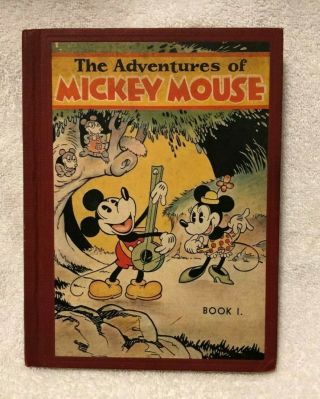 1931 The Adventures Of Mickey Mouse,  Book 1 - David Mckay