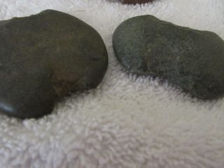 THREE OLD CALIFORNIA FISH NET WEIGHTS WITH DOCS - - NR 3