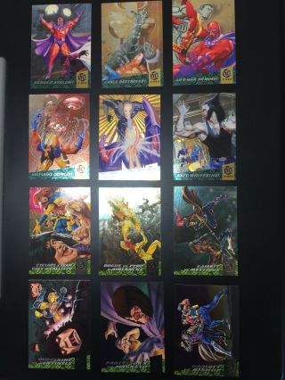1994 Fleer Ultra X - Men Marvel Greatest Battles And Fatal Attractions Subsets