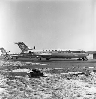 Olympic Airways,  Boeing 727 (x2),  Large Size Negative