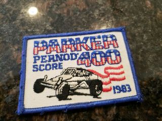 Very Rare Vintage Score Offroad Racing Patch International Parker 400 1983 Hdra