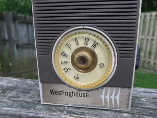 Vintage Westinghouse H790P6GPB 6 - Transistor AM Pocket Radio Needs To Be Recapped 3