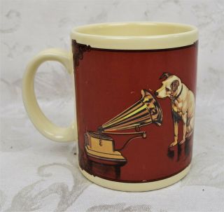 Vintage Rca Victor Dog Nipper & Gramophone Coffee Cup Mug