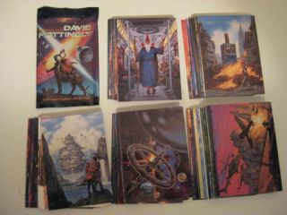 David B.  Mattingly 1995 Fantasy Art Set - Full 90 Card Basic Set (no Chase Cards)