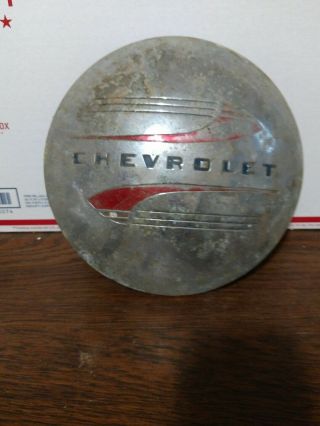 Vintage Chevrolet Hub Cap.  10 " In Diameter
