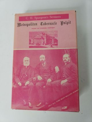 C.  H.  Spurgeon’s Sermons,  Metropolitan Tabernacle Pulpit,  Volume 41