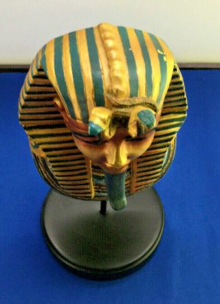 Ancient Egyptian Decorative Pharaoh King Tut Figurine Bust 8 