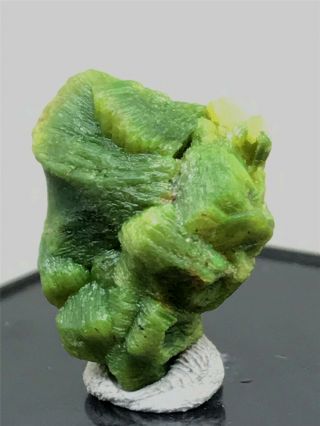 2.  1g Natural Rare Green Autunite Crystal Cluster Display Mineral Specimen 4