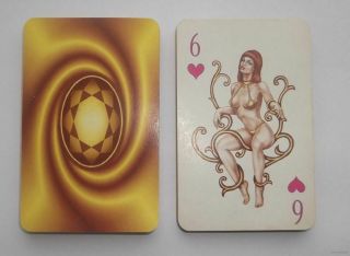Playing Cards " Diana,  Fat Woman,  Barndog " Sexy Girl Pin - Up Choice