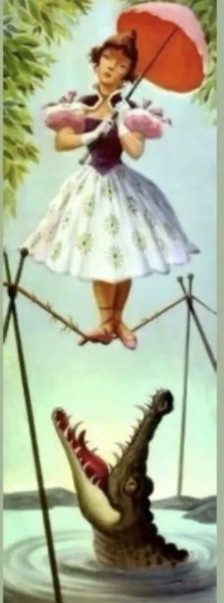 NWT Disney Parks World HAUNTED MANSION Umbrella Tightrope Girl Dress  4