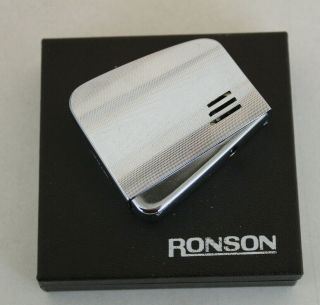 Vintage RONSON VARATRONIC Piezo - Electric Lighter - (served - fully) - Boxed 2