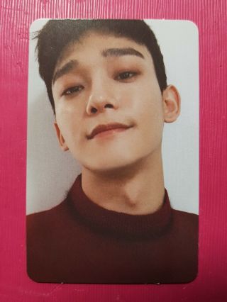 Exo Chen 1 Official Photocard Universe 2017 Winter Album Photo Card 첸