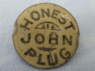 Tobacco Tag Honest John Plug D.  H.  Spencer & Son,  Spencer Va