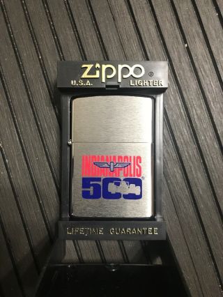 Zippo Lighter Indianapolis Indy 500 Speedway Officially Licensed Product