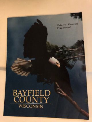 Bayfield County Wisconsin Travel Guide Booklet