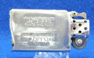 Vintage Ford Motor Company Zippo slim chrome windproof lighter 1986 5