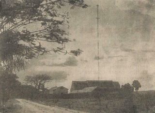 1949 Qsl: Radio Brazzaville,  Brazzaville,  French Equatorial Africa