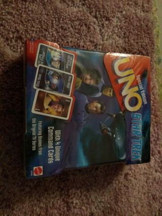 1999 Uno Star Trek The Series Special Edition With Collectiable Tin