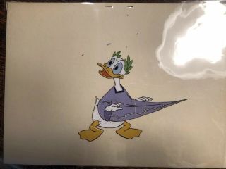 Handpainted Celluloid Disney Drawing