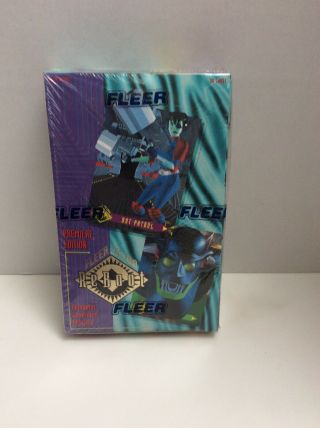 Entertainment Trading Cards Box: Reboot Card Fleer Ultra Trading Card Box (36)