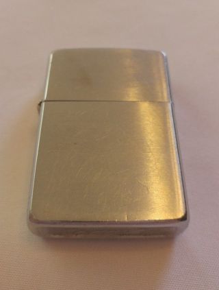 Vintage 1962 Silver Tone Zippo Lighter Pat.  2517191 - Rare