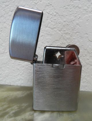 Kensington Windproof Pocket Cigarette Lighter Vintage Made In Japan