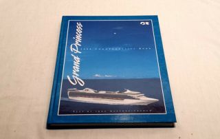 Grand Princess Cruises 1998 Inaugural Commemorative Book John Maxtone Graham
