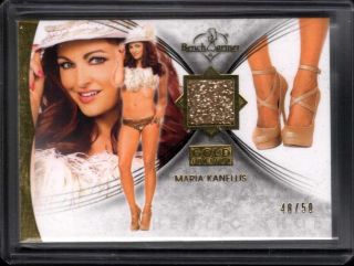Maria Kanellis 48/50 2013 Benchwarmer Gold High Heels Mc1