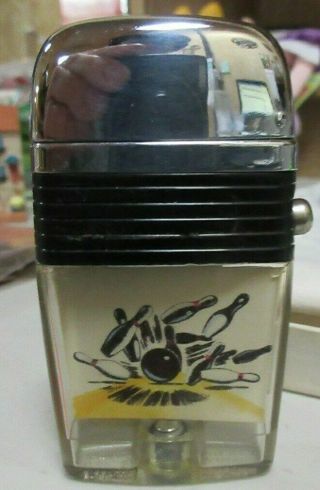 Vintage Scripto Bowling Pin/ball Lighter