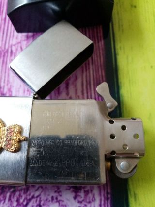 ROYAL AIR FORCE ZIPPO 1996 NEVER BEEN 5