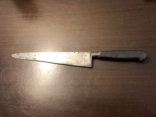 Vintage J Russell & Co Green River Chefs Knife