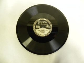 Vintage Antique Edison Diamond Disc Phonograph Record No.  80732 R & L (a4)