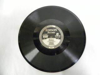 Vintage Antique Edison Diamond Disc Phonograph Record No.  51012 R & L (a4)
