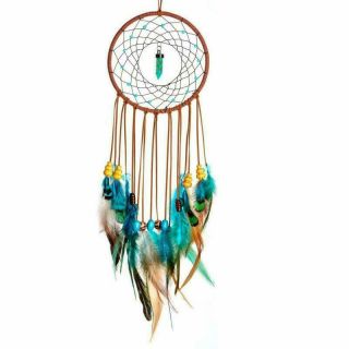 Feather Dream Catcher Kit Diy Wall Hanging Decor Handmade Gift Arts Craft