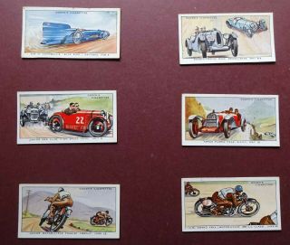 Motor Races 1931 Issued 1931 By Ogdens Set 50