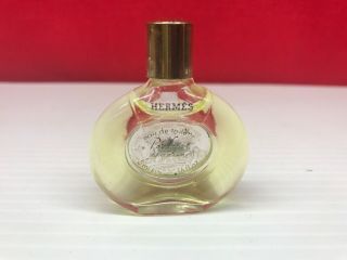 Vtg 1980s Hermes Parfum D’hermes Edt 0.  16 Oz 5ml Miniature Mini
