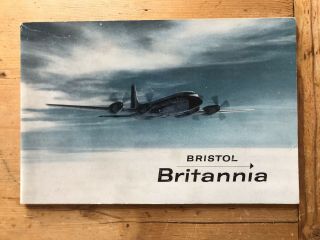 Bristol Britannia 50 Page Sales Brochure Rare