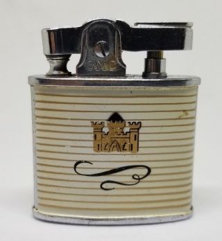 Vintage Continental Cmc Cigarette Lighter,  Kent Gold Advertising