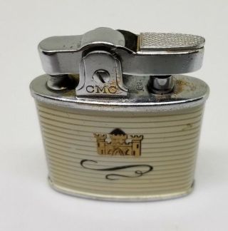 Vintage Continental CMC Cigarette Lighter,  Kent Gold Advertising 5