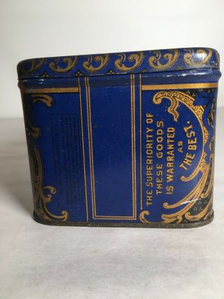 Vintage Camerons Finest Smoking Tobacco Blue and Gold Tin 4