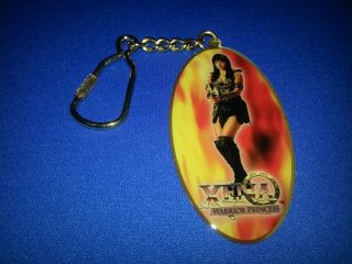 3” Oval Xena Warrior Princess Keychain Authentic Officially Licensed Collectible