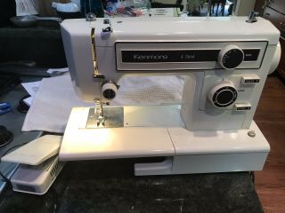 Vintage Kenmore Sewing Machine Model 38512321 With Case