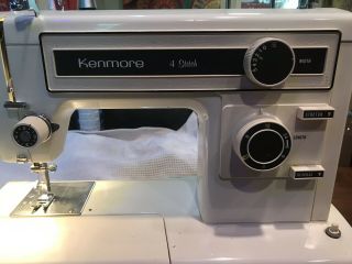 Vintage Kenmore Sewing Machine Model 38512321 With Case 4